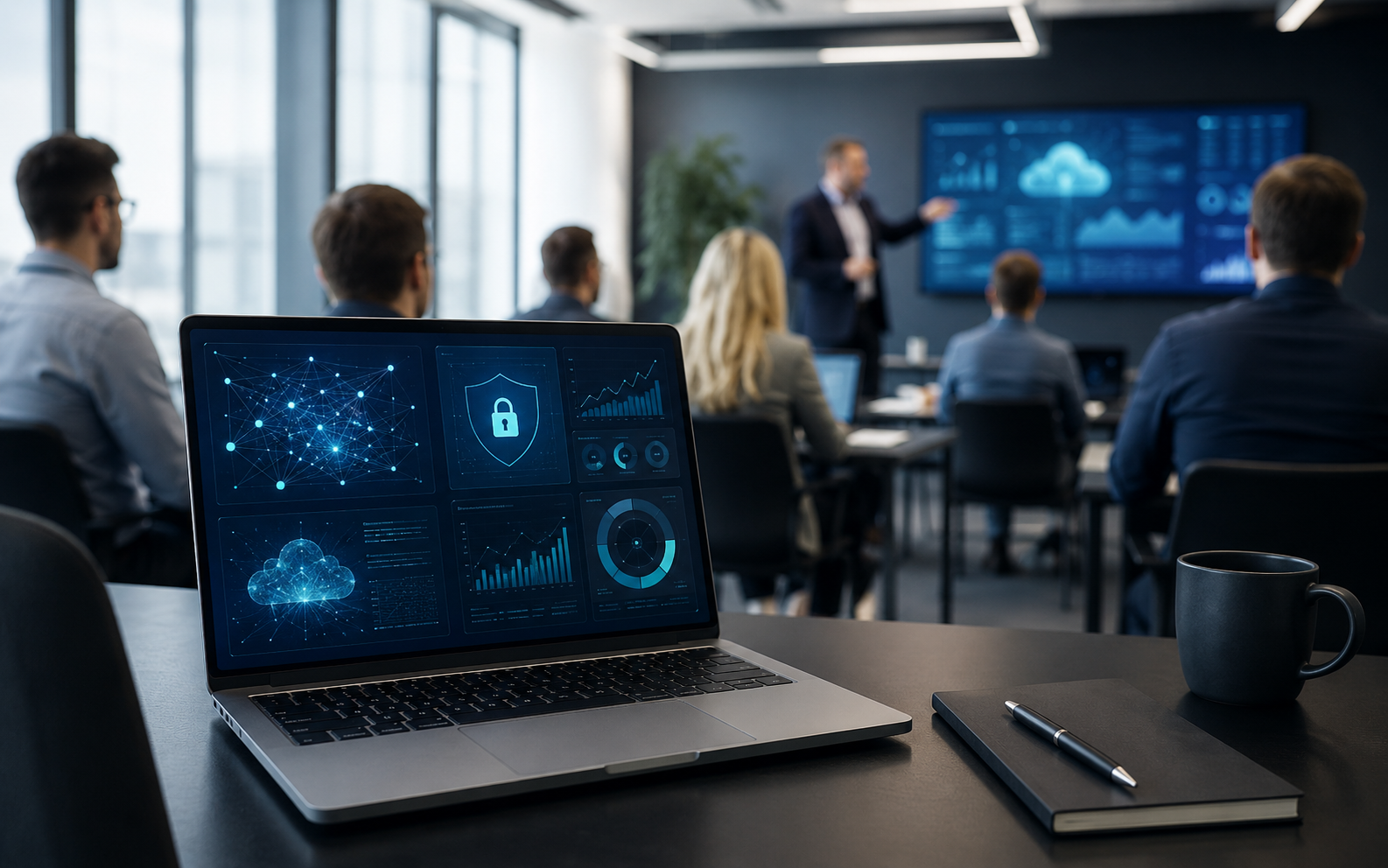 Digital-Health-Schulung zu Künstlicher Intelligenz, Cybersecurity, Cloud Computing und Data Analytics